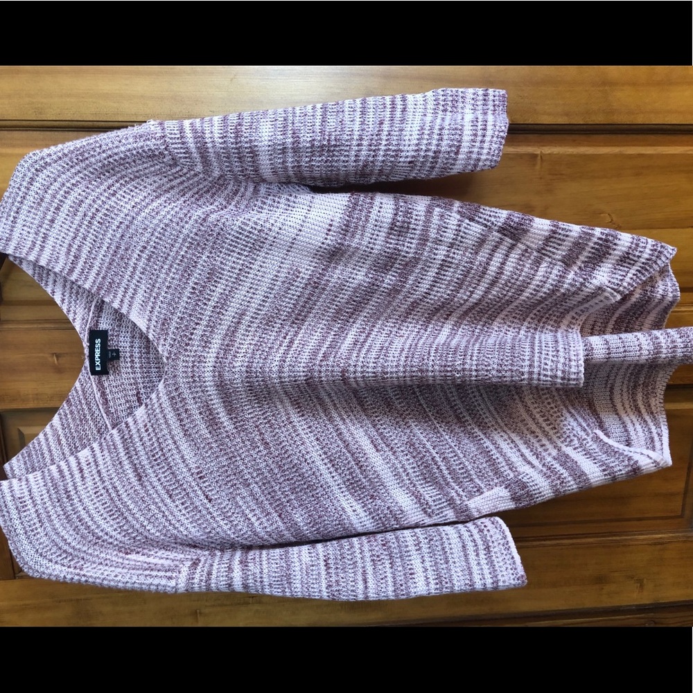 Express oversized high/low sweater
